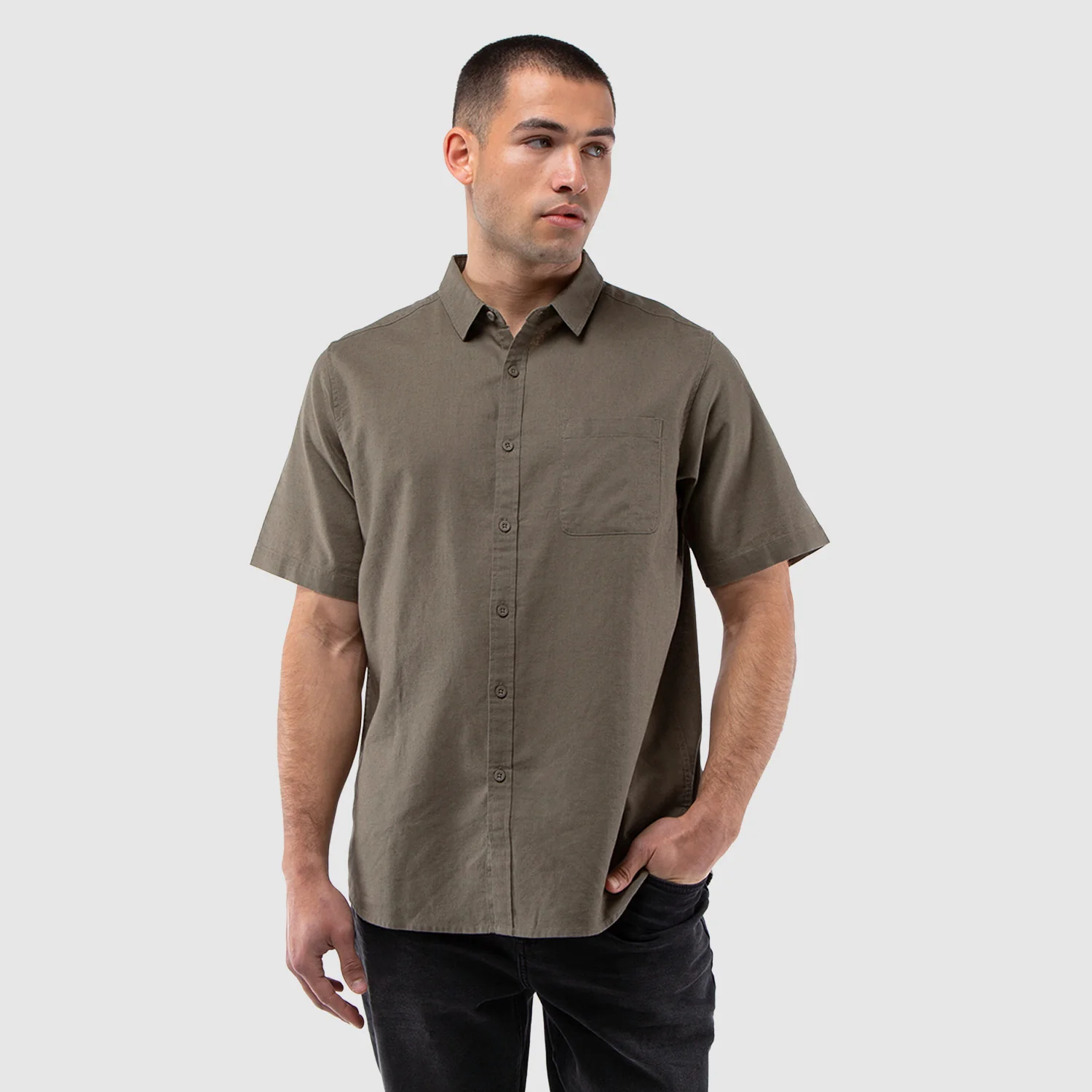 CAMISA MANGA CORTA LINO - Image 6