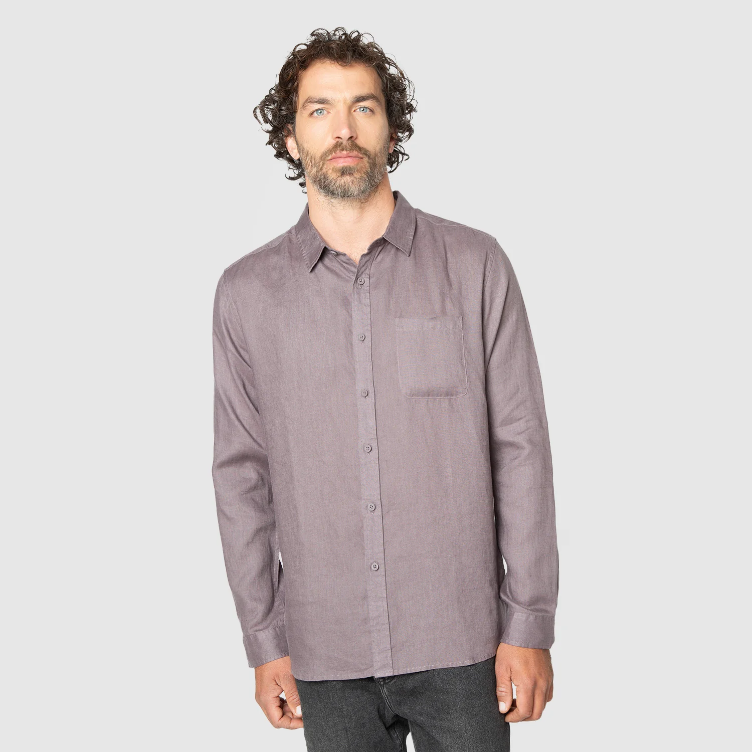 CAMISA MANGA LARGA LINEN - Image 3